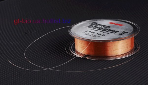 Леска SUPER SMOOTH 1 Golden Nylon line import from Japan